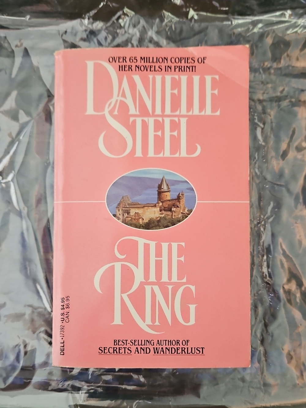 Danielle Steel "The Ring" Paperback Novel - Pink Cover